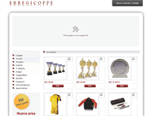 Tablet Screenshot of erregicoppe.it
